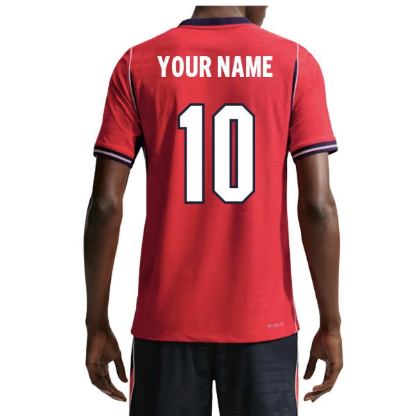 2026 2027 England Aero Fit Match Shirt Name) Away Authentic Kit (Your-ProGear Kits